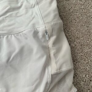 Lululemon Athletica Cream Shorts